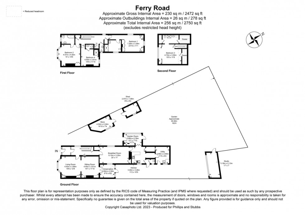 Floorplan for Ferry Road, Rye, East Sussex TN31 7DJ