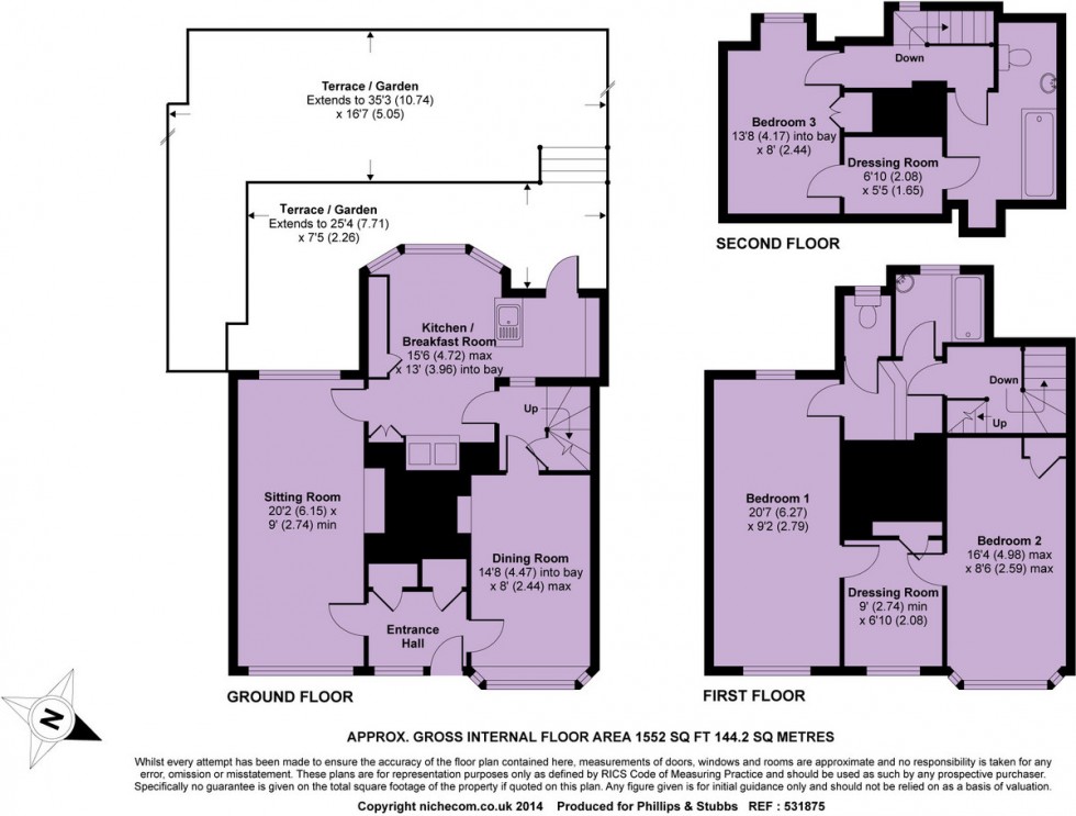 Floorplan for West Street, Rye, East Sussex TN31 7ES