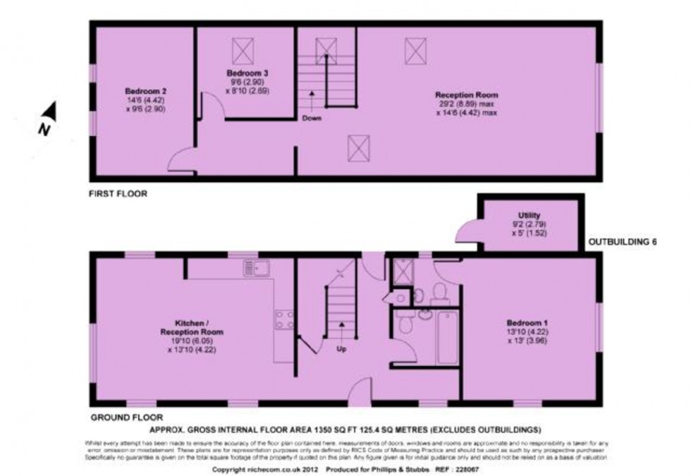 Floorplan for School Road, Appledore, Kent, TN26 2AR