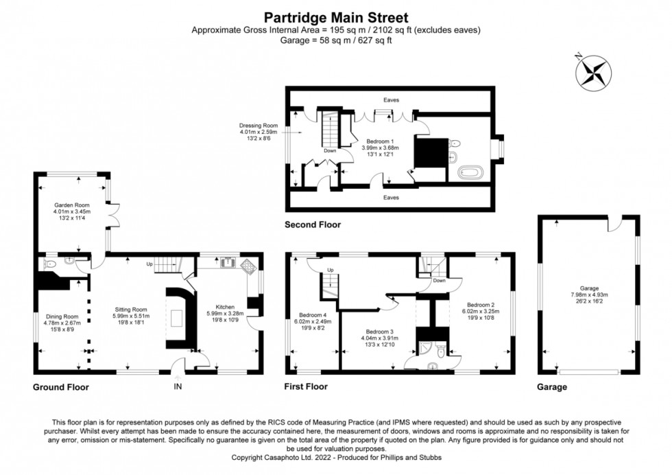 Floorplan for Main Street, Iden, East Sussex TN31 7PT