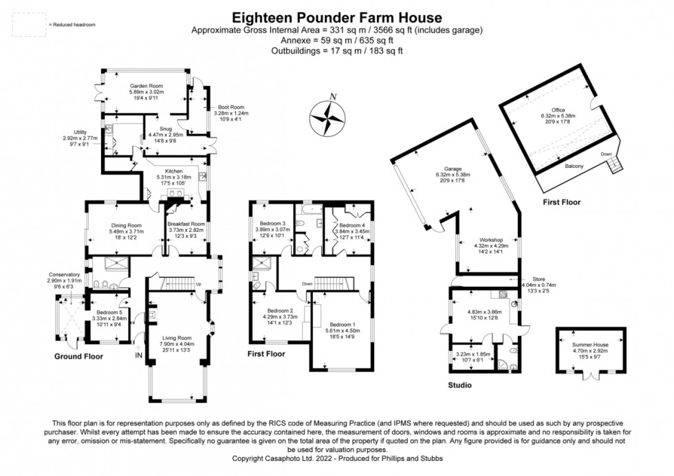 Floorplan for Eighteen Pounder Lane, Three Oaks, East Sussex TN35 4NU