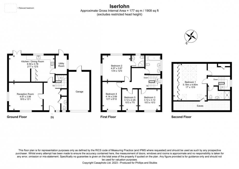 Floorplan for Oast House Field, Icklesham, East Sussex TN36 4BP