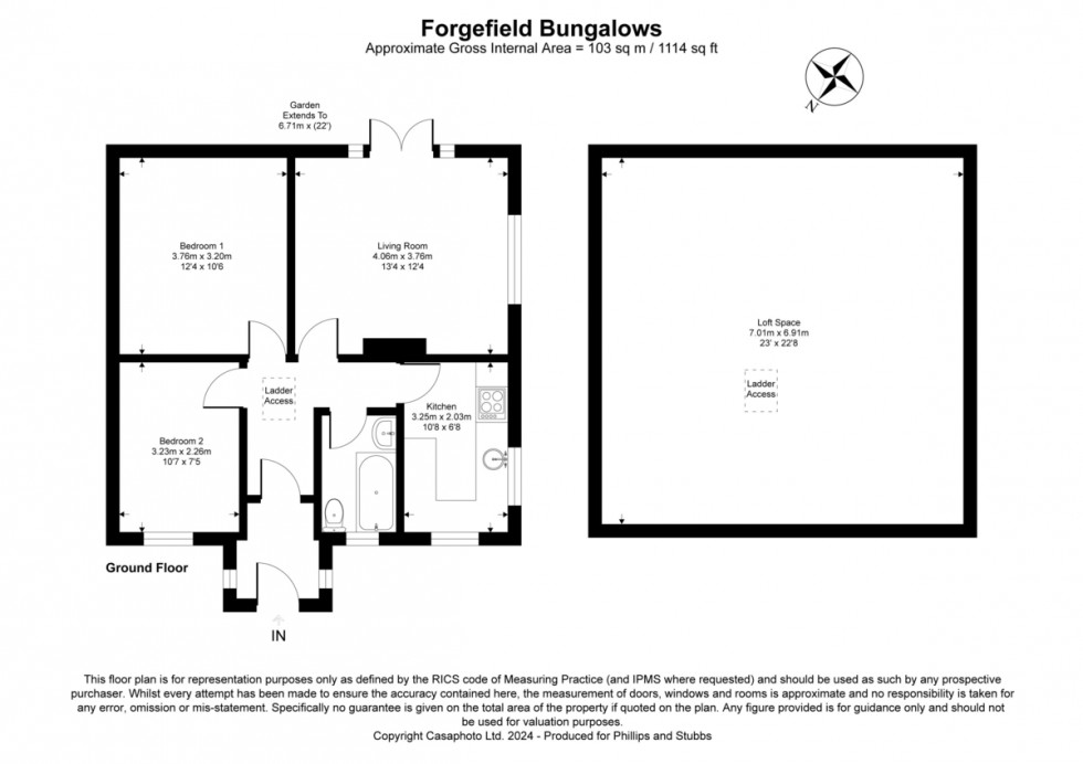 Floorplan for Bodiam Road, Sandhurst, Cranbrook