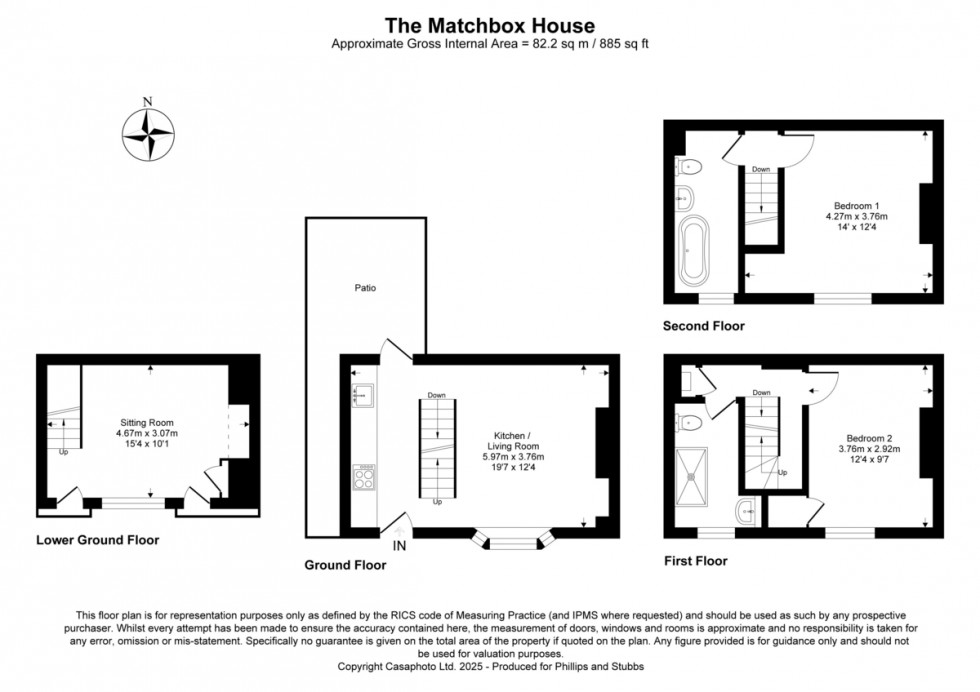 Floorplan for High Street, Winchelsea, East Sussex TN36 4EA