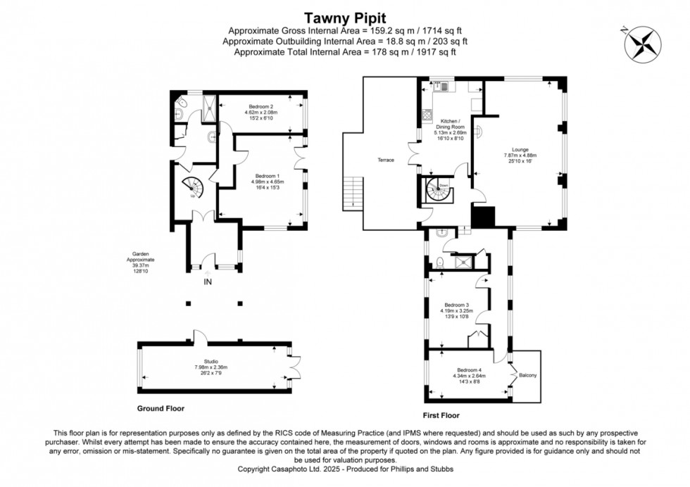 Floorplan for Pett Level Road, Pett Level, East Sussex TN35 4EH