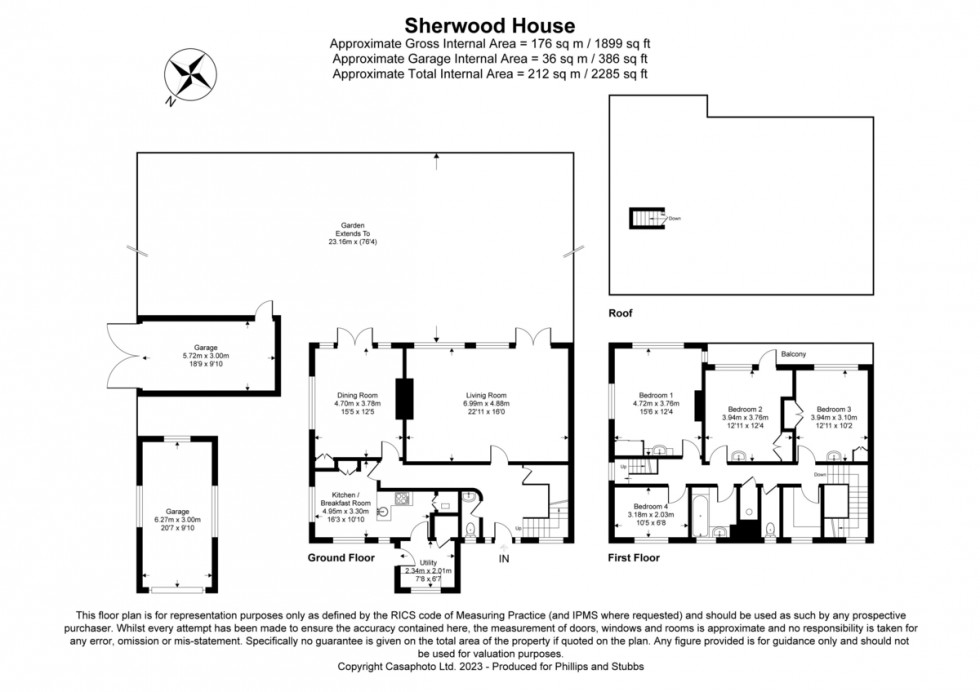 Floorplan for Main Road, Icklesham, East Sussex TN36 4BA