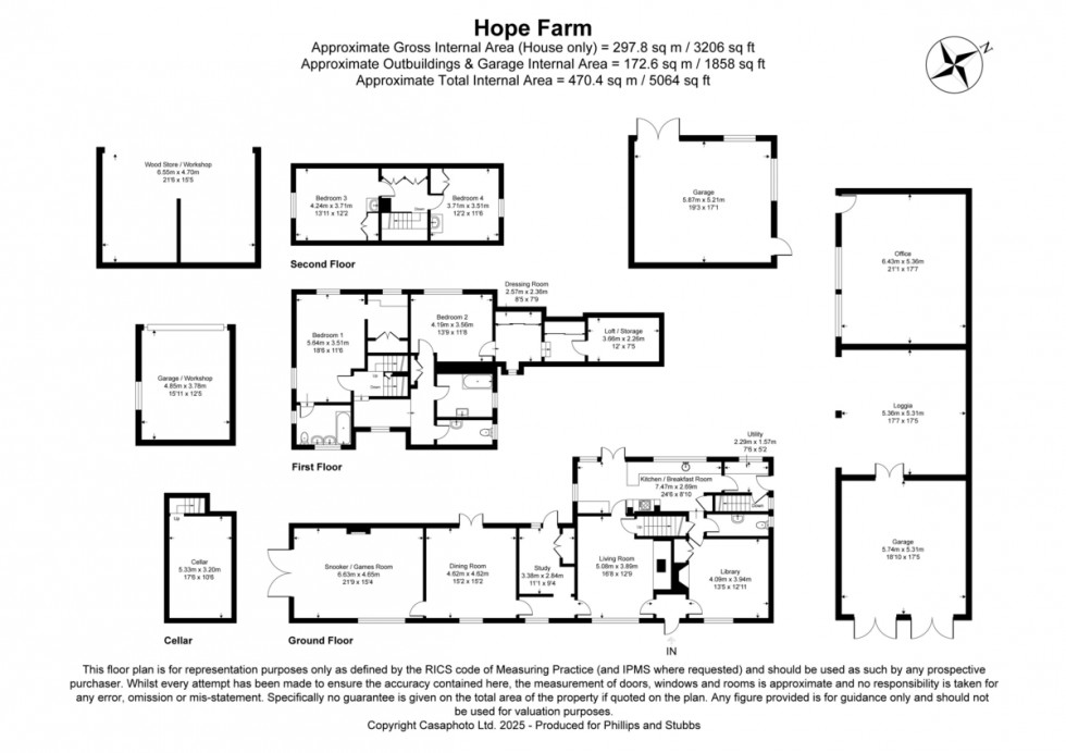 Floorplan for Hobbs Lane, Beckley, Near Rye, East Sussex TN31 6TU