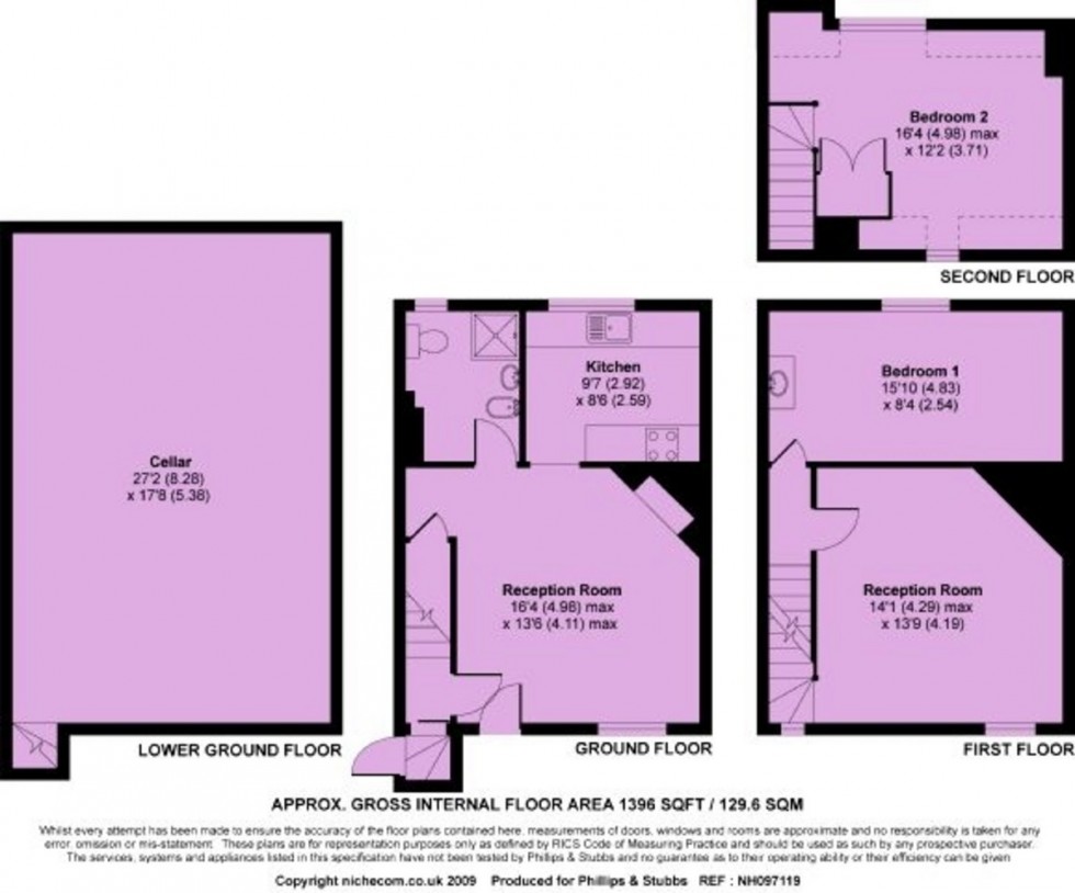 Floorplan for Winchelsea, East Sussex TN36 4HL